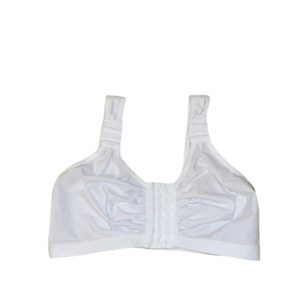 NEW ContourMD Post Surgery‎ White Hook Eye Bra Medium